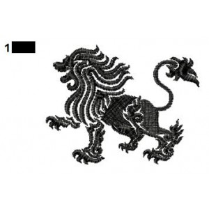 Lion Tattoo Embroidery Designs 23